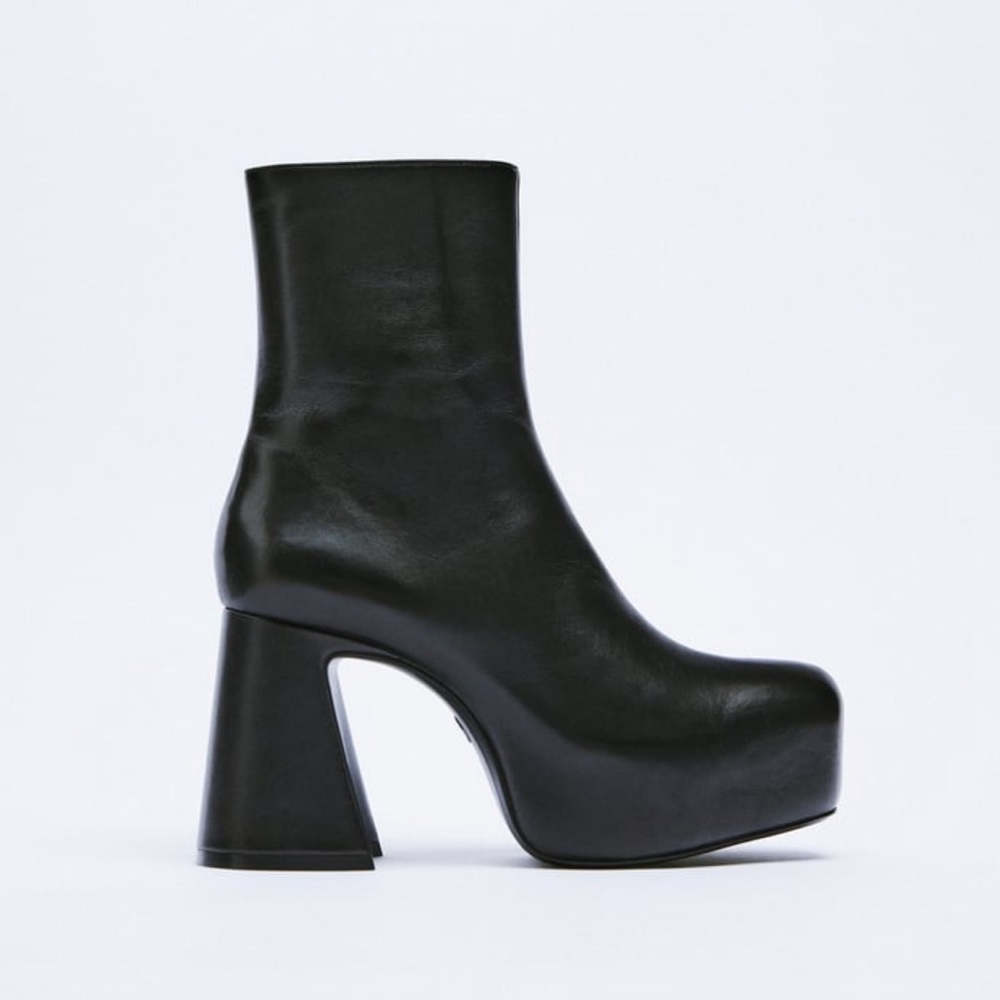 SOLD OUT ZARA PLATFORM BOOTS